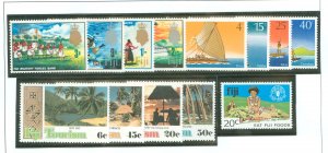 Fiji #229-232/380-383 Mint (NH) Single
