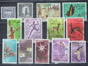 Somalia Mint and Postally Used Stamp Collection Wildlife Flowers ZAYIX 1223S0086