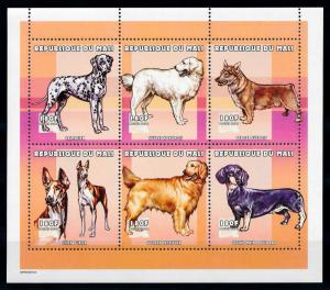 [76140] Mali 2000 Pets Dogs Sheet MNH