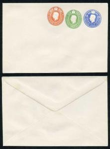 ESCP859 KGVI Three Colour Stamped to Order Envelope Mint