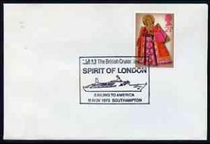 Postmark - Great Britain 1972 cover bearing illustrated c...