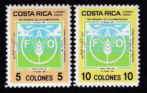 Costa Rica C852-C853 MNH VF