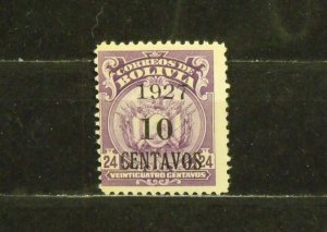 15413   BOLIVIA   MH # 162                          CV$ 4.50