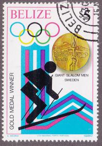 Belize 510  Lake Placid Winter Olympics 1980