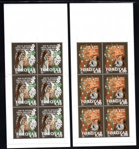 Faroe Islands # 387a - 388a MNH