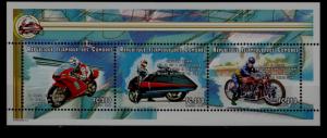 Comoro 935E MNH s/s Motorcycles SCV4.50