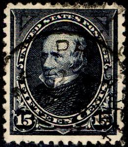 US #259 Used VF Cat$65