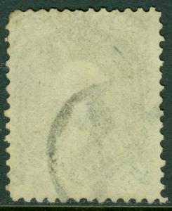 EDW1949SELL : USA 1868 Scott #78b Used. Grey. Nice shade. PSAG Cer. Catalog $450