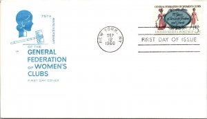 FDC 1966 SC #1316 Farnam Cachet - New York, Ny - Single - J4161