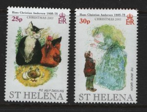 ST. HELENA  881-882 MNH  SHORT  SET