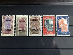 French Sudan mounted mint and used  stamps  R24574