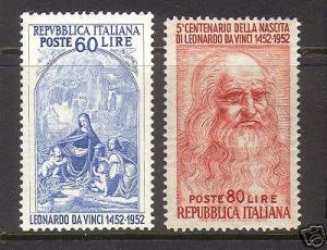 Italy #601A & #601B VF/NH