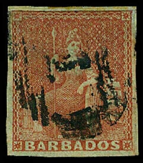 BARBADOS 4  Used (ID # 64494)