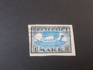 Estonia 1919 Sc 34a FU