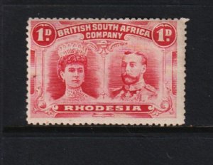 Rhodesia - #102 mint, cat. $ 37.50