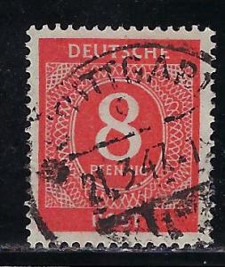 Germany AM Post Scott # 536, used