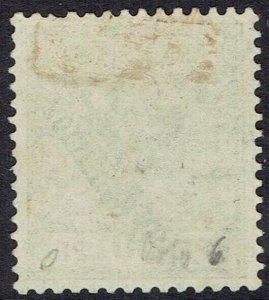 GERMAN PO MOROCCO 1899 EAGLE 60C ON 50PF USED