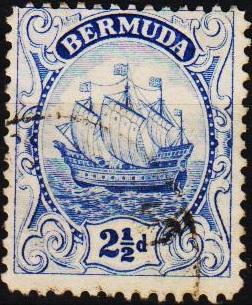 Bermuda. 1910 2 1/2d  S.G.82b  Fine Used