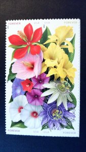 USA 4753a (4750-4753) La Florida Flowers Block of 4 MNH