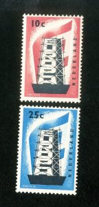 Netherlands Stamps # 36-9 MNH XF