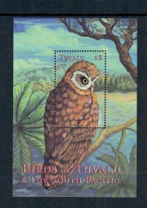 Tuvalu #835 Morepork Owl on MNH Miniature Sheet