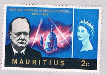 Mauritius Churchill 2c 2 (AP119826)