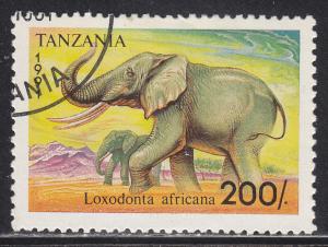 Tanzania 798 African Elephants 1991