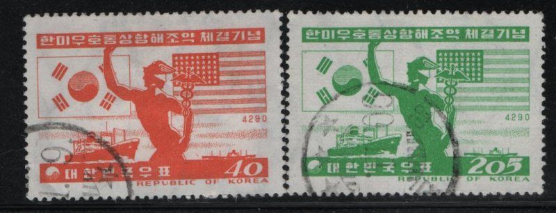 KOREA  263-264   USED SET