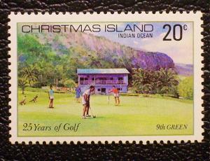 Christmas Island Scott #93 mnh