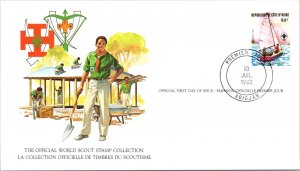 Ivory Coast 1982 FDC - Official World Scout Stamp Collection - F43001