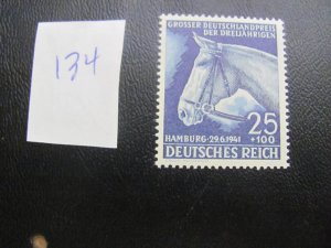 Germany 1941 MNH  SC B191 SET  XF 17 EUROS (134)