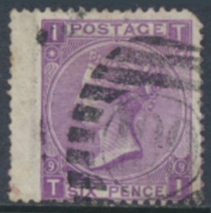 GB  SG 109 Pl 9  SC# 51a Used  3 clear margins clean  cancel see details scan...