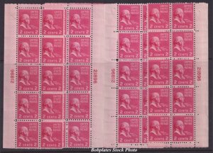 BOBPLATES #806 Adams Matched Set of Plates EE F-VF NH SCV=$48~See Details for #s