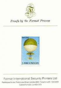 St Thomas & Prince Islands 1980 Balloons 0.5Db (Blanc...