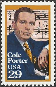 # 2550 MINT NEVER HINGED COLE PORTER