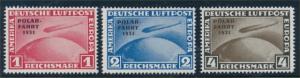 GERMANY #C40-C42 MINT FINE-VF NH NACHDRUCK PRINTED ON BACK. IF GOVERNMENT ISSU