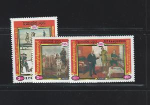 Cambodia 820-822  MNH