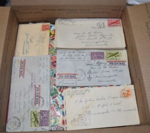 Doyle's_Stamps: Box Lot of Miscellaneous 19th/20th Century Covers & Used Stamps