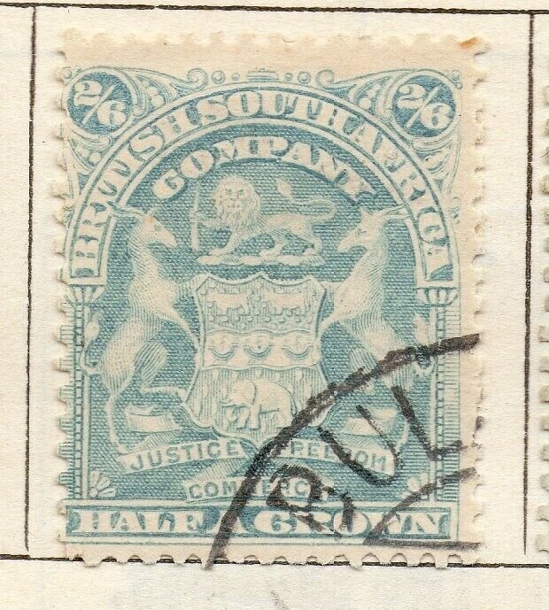 Rhodesia 1898 Early Issue Fine Used 2S.6d. NW-11486