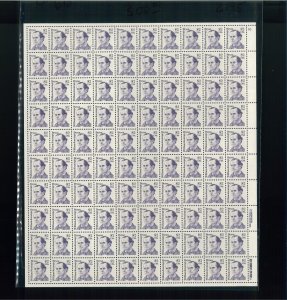 United States $2 Lawyer William J. Bryan Postage Stamp #2195 MNH Full Sheet