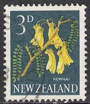 New Zealand #337 Flower Used