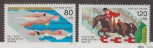 Germany Scott #9NB232-9NB233 Berlin Stamps - Mint NH Set