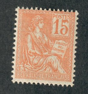 France #134 Mint Hinged single