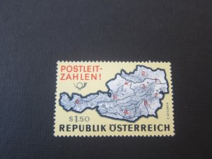 Austria 1966 Sc 756 set MNH