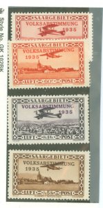 Saar #C5-C8 Unused Single (Complete Set)