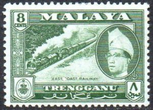 Trengganu 1957 8c East Coast Railway MH