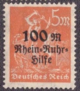 Germany B5 1923 MH