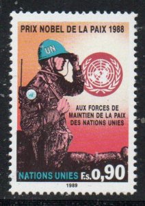 UN Geneva Sc 175 1989 Peace Keeping stamp  mint NH