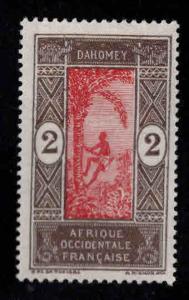 Dahomey Scott 43 MH* stamp