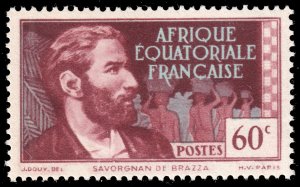 French Equatorial Africa #155C  MNH - No RF Inscription (1944)